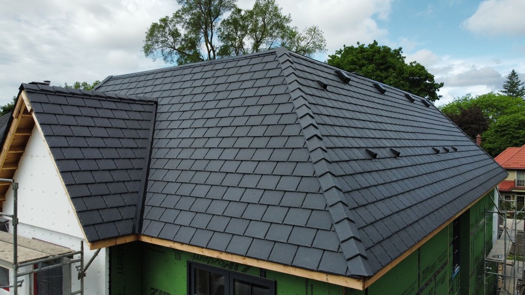 Polysand Roofing Installation